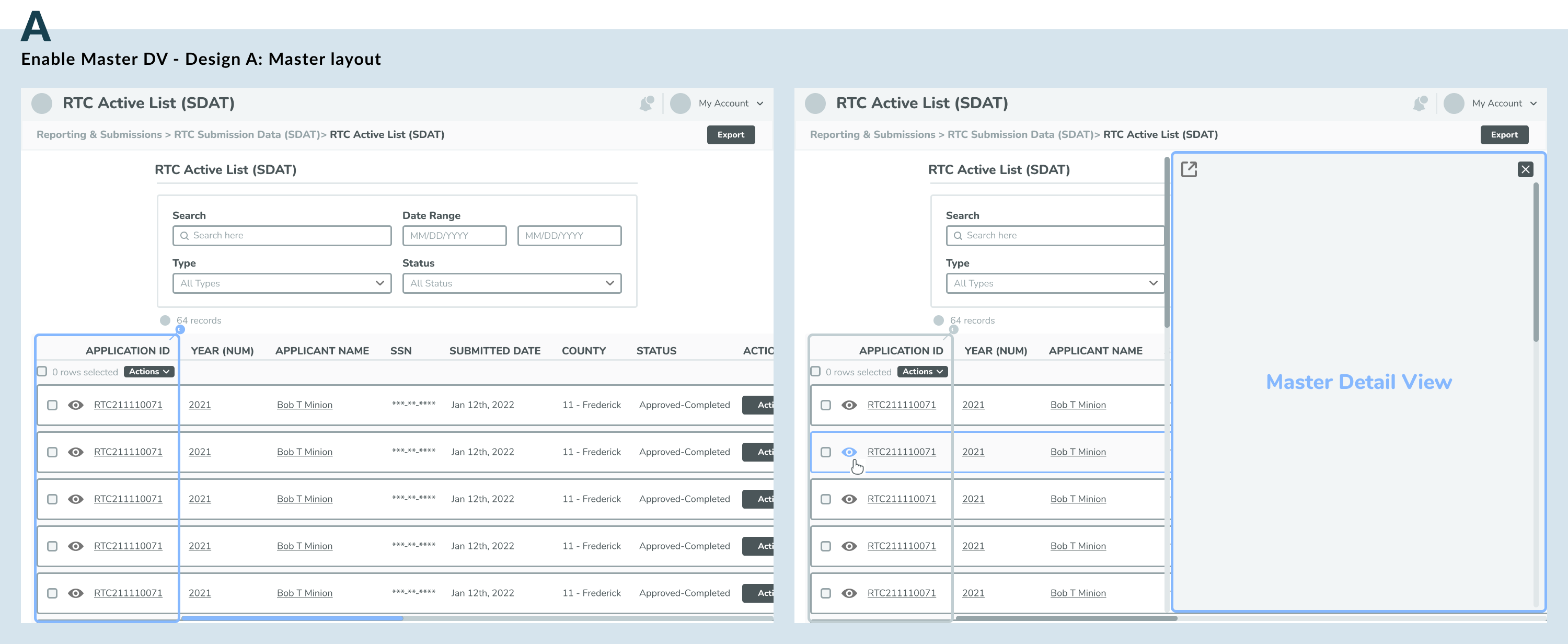 A design-Enable MDV